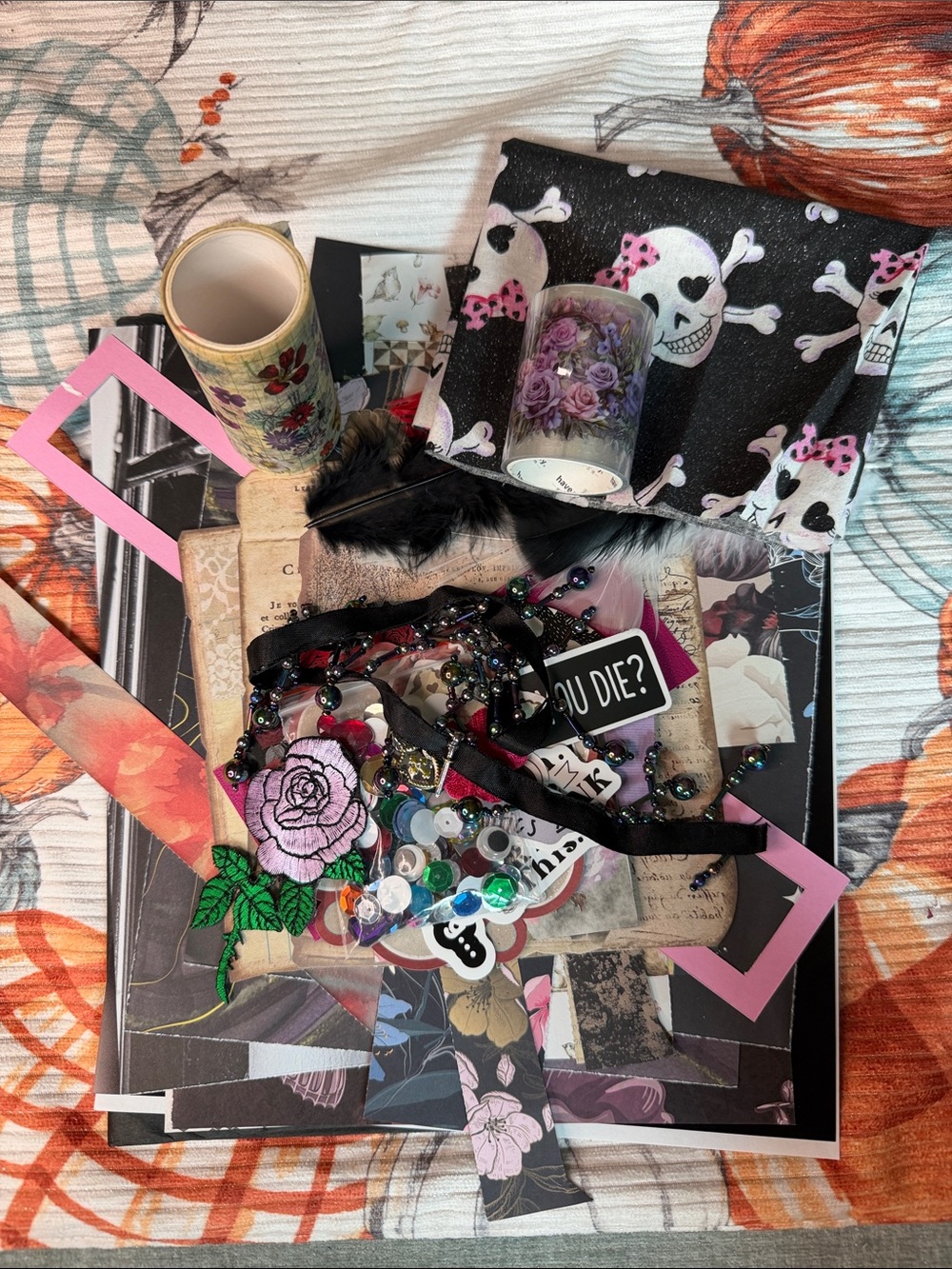 Junk Journal Supplies- Spooky Season